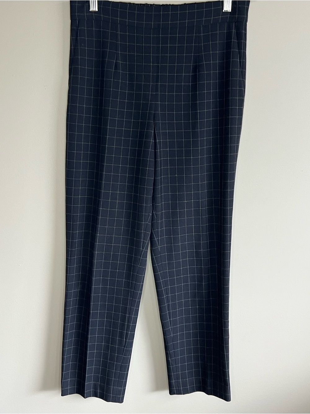 Aritzia Babaton Atelier Windowpane Cropped Dress Pants Size 4 Career Office